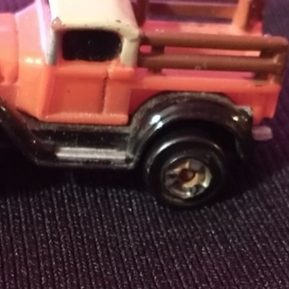 Galoob Micro Machines T-Pickup Ford Truck Orange - Picture 8 of 8